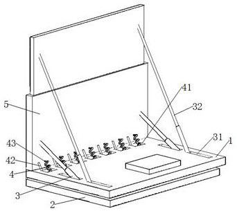 Adjustable anti-seismic reinforcing plate for constructional engineering