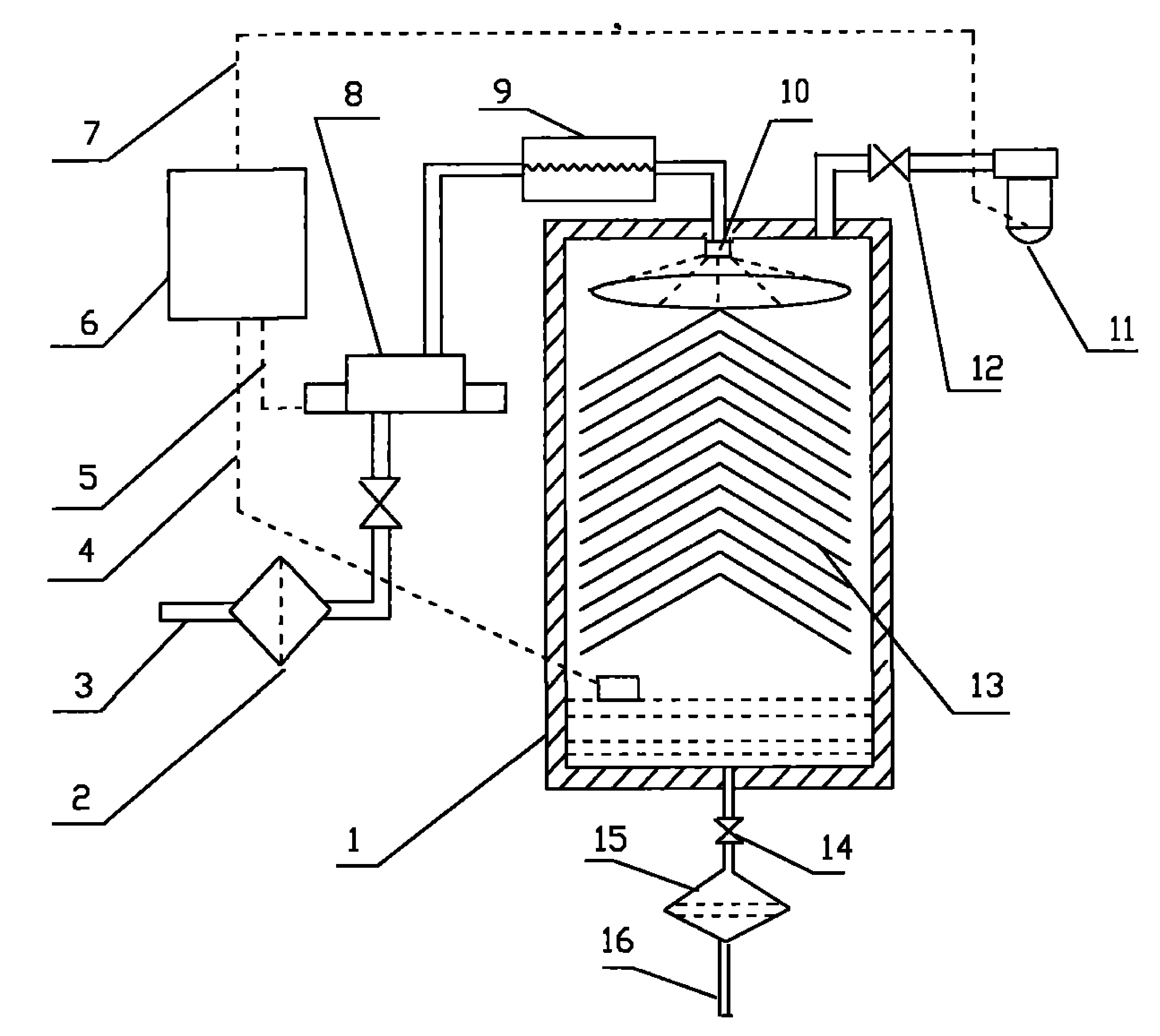 Fire-resistant oil purification treatment method and device thereof