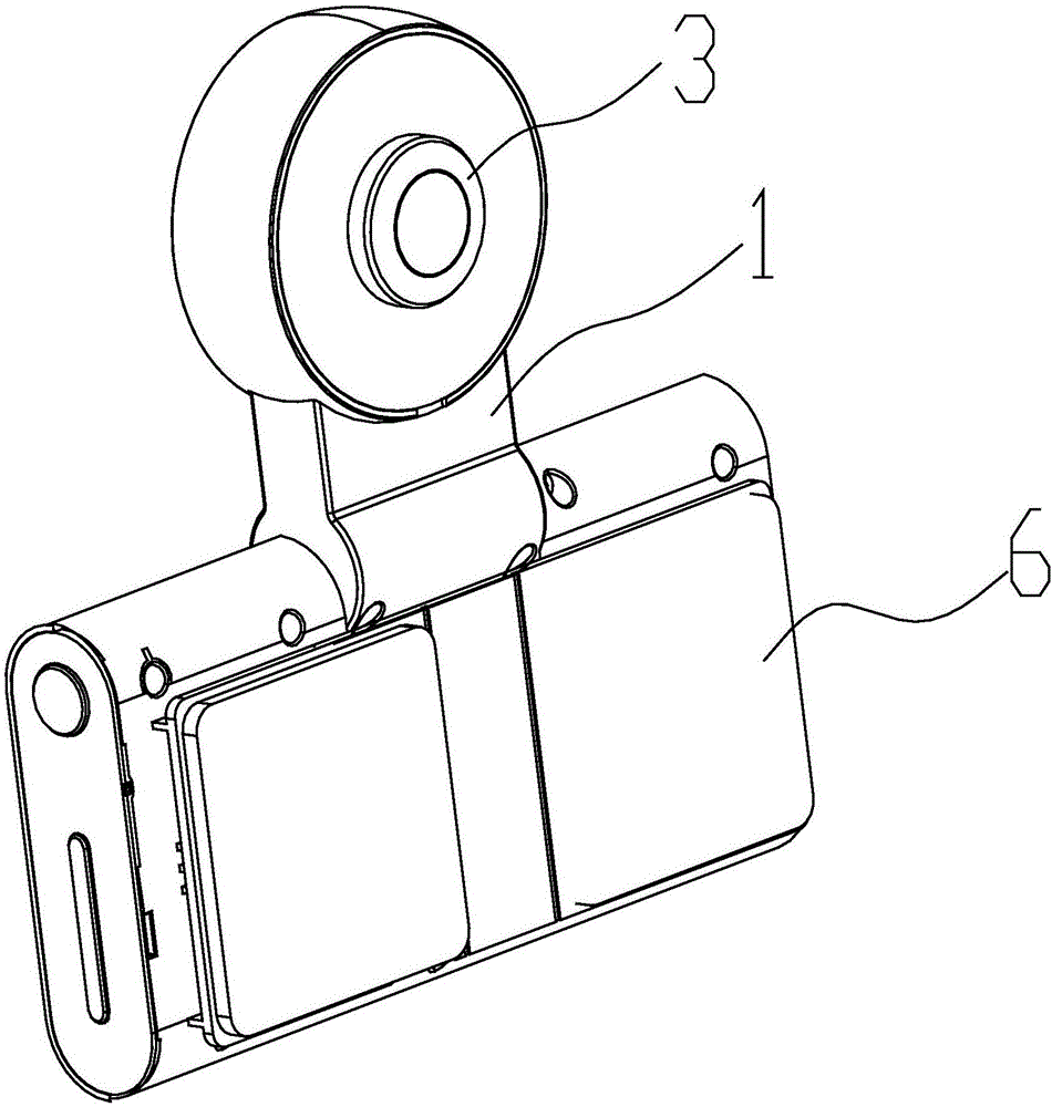 Vehicular panoramic monitoring device