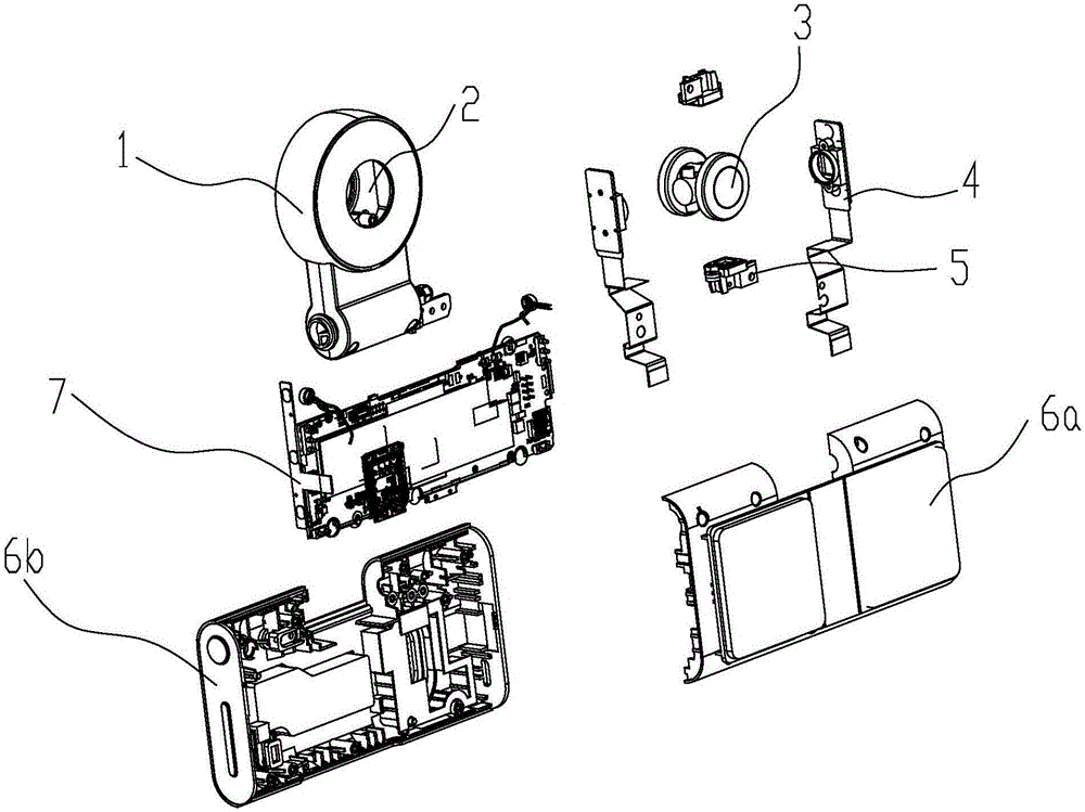 Vehicular panoramic monitoring device