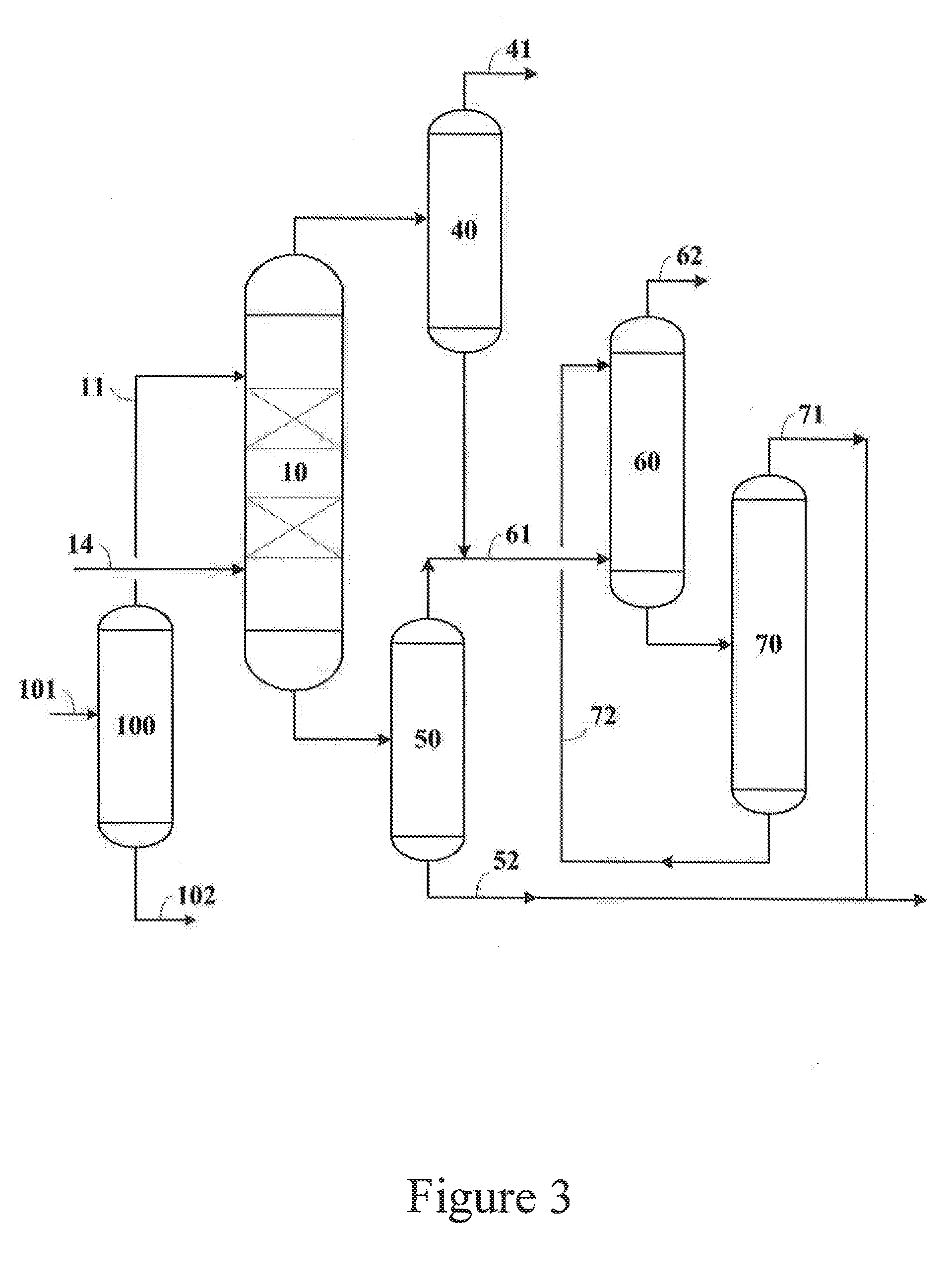 Method for coproducing isobutene and ETBE from tert-Butanol mixture