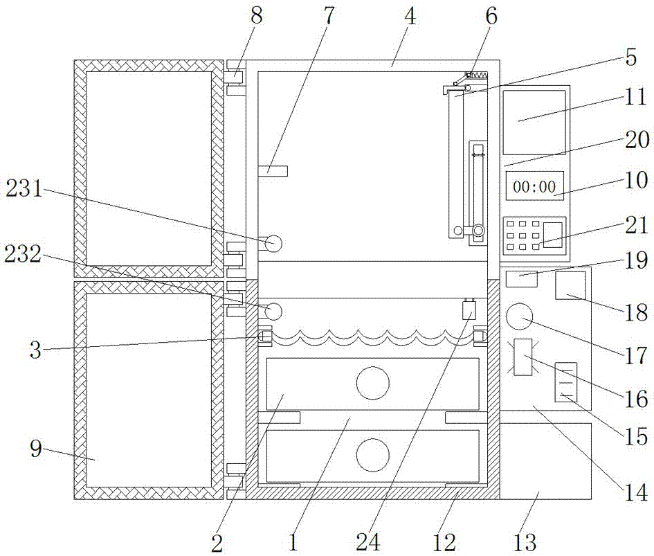 Intelligent refrigerator temperature control system