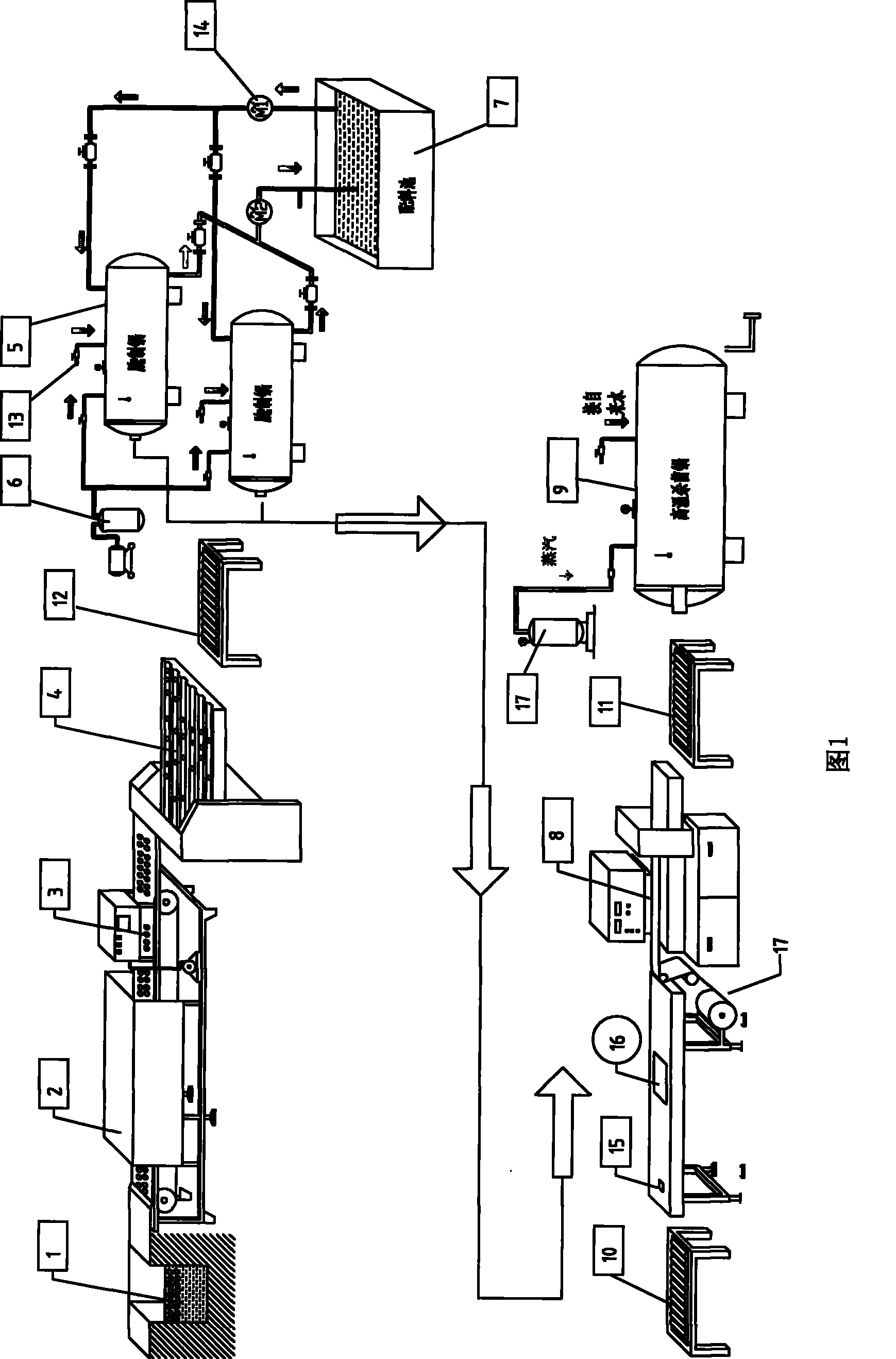 Environment-friendly type quick salted egg bloating process and apparatus thereof