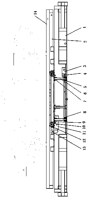 Combined steering mechanism of stereoscopic parking lot