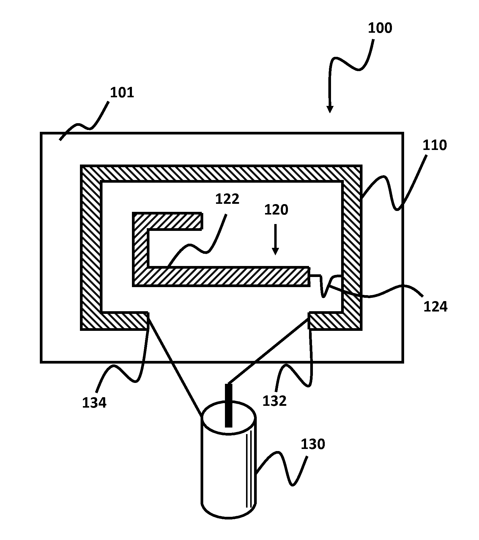 Printed compound loop antenna