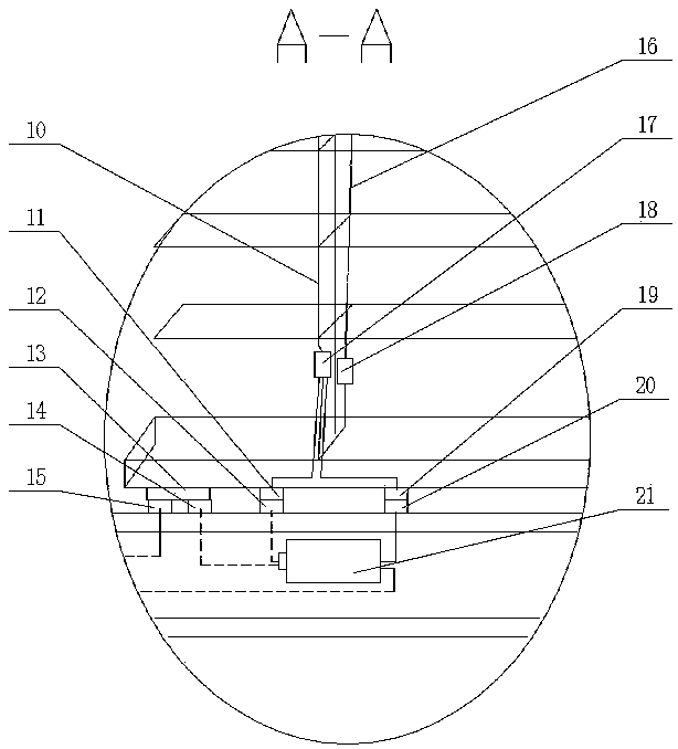 Hollow louvered glass window