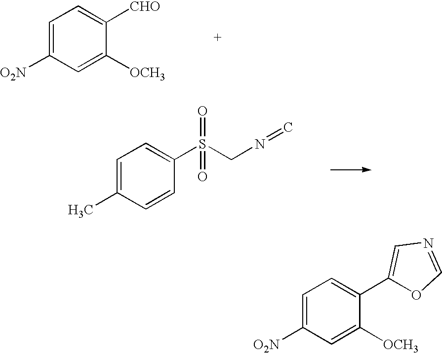 Process for producing 5-substituted oxazole compounds and 5-substituted imidazole compounds