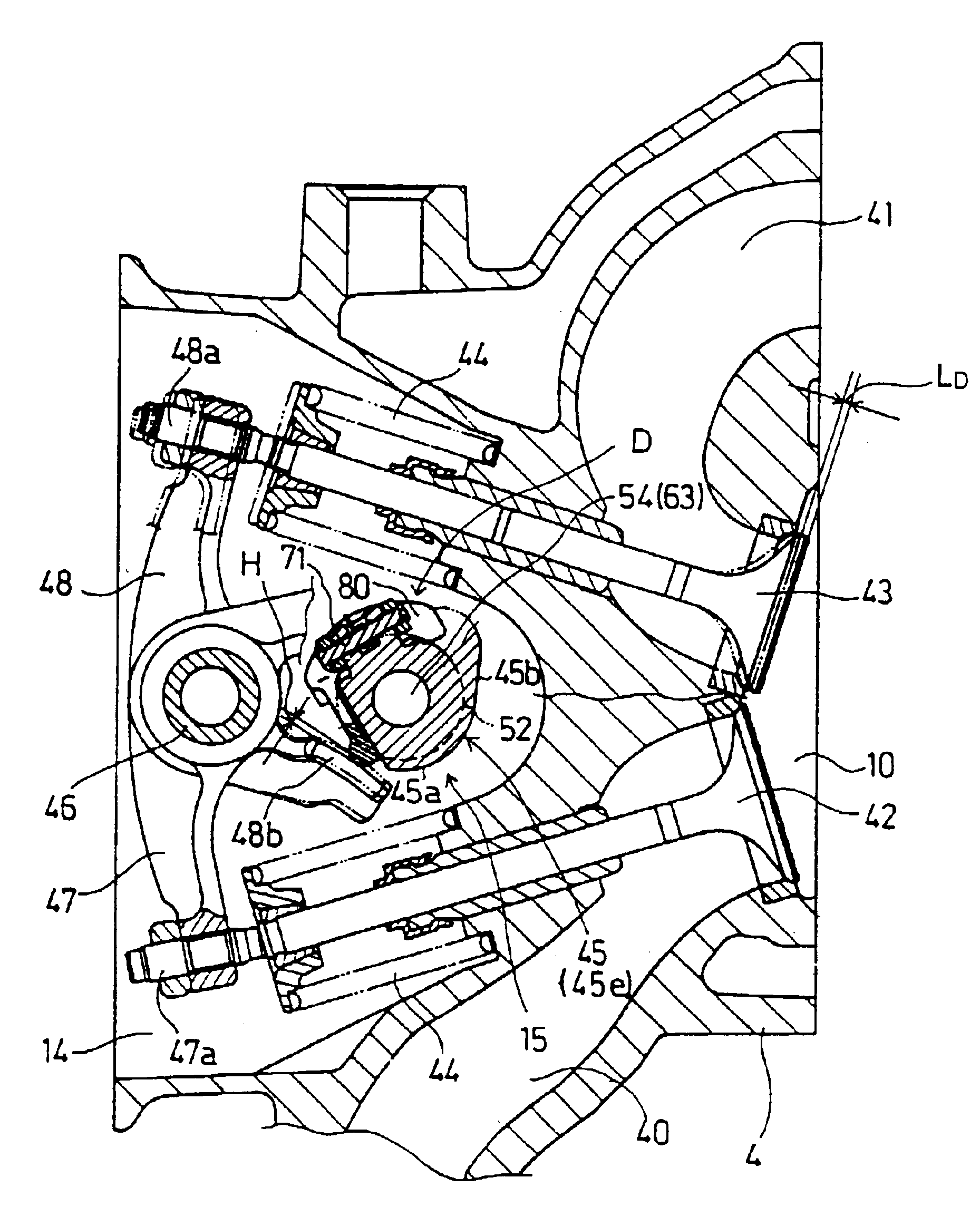 Internal combustion engine provided with decompressing mechanism