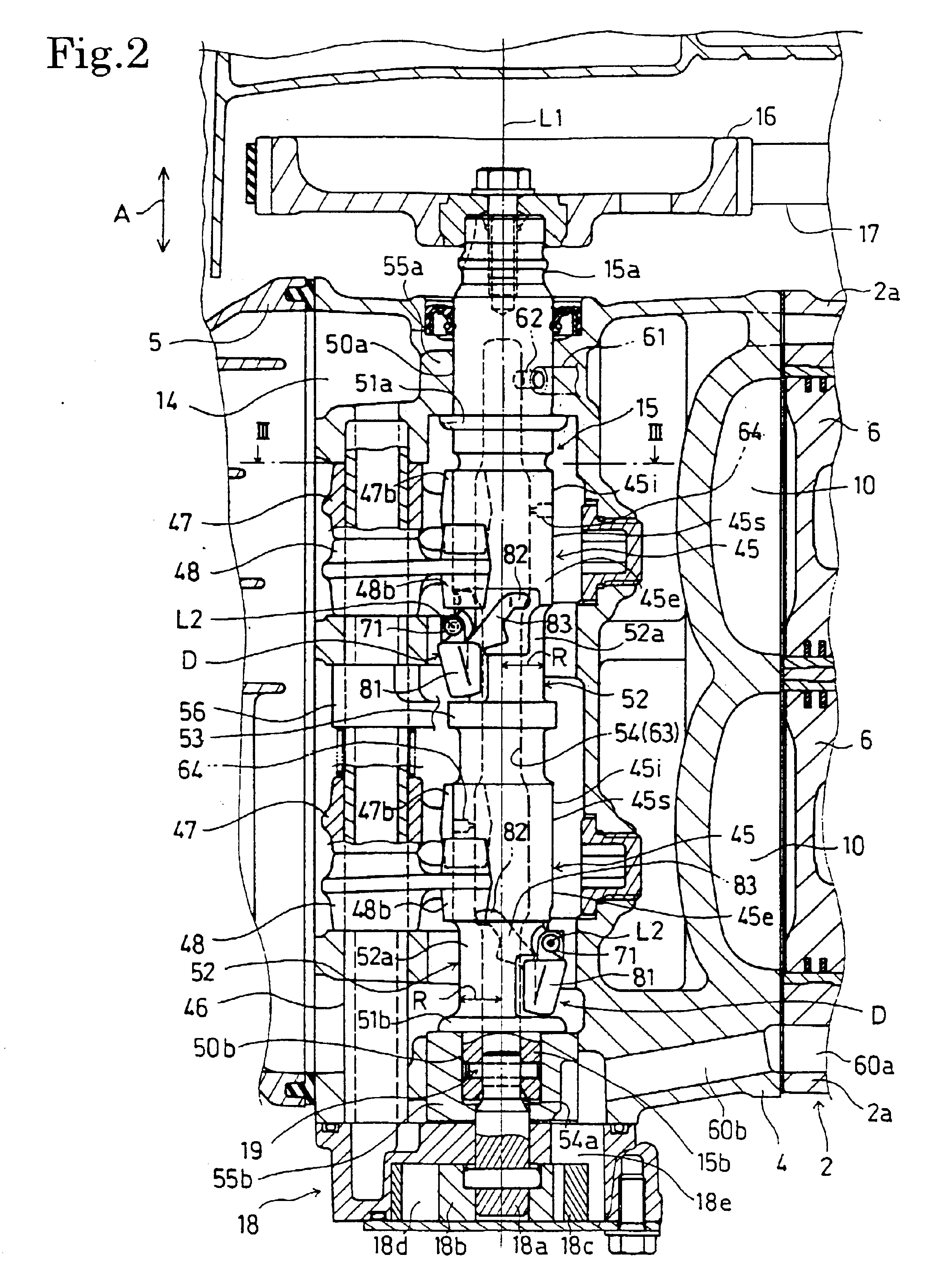 Internal combustion engine provided with decompressing mechanism