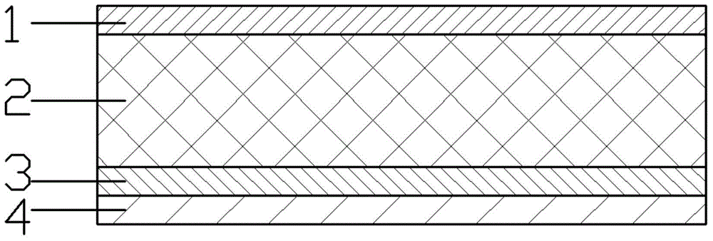 Secondary-etching double-sided circuit board structure and processing technique thereof