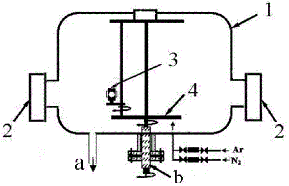 A medium-high temperature self-lubricating multi-arc ion plating multi-element gradient tool coating and its preparation method