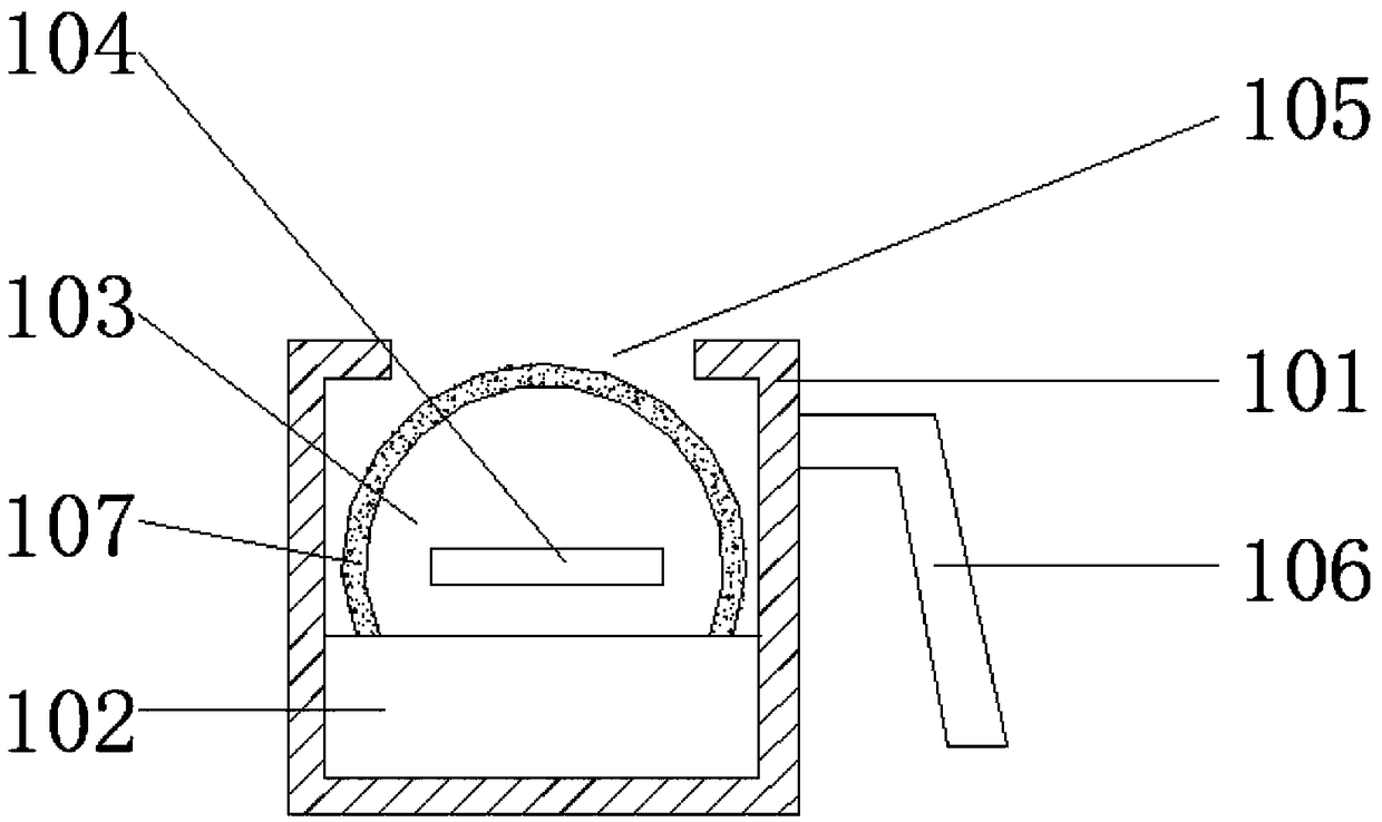 Novel wallpaper and wall cloth fixing device with corner falling-off prevention function