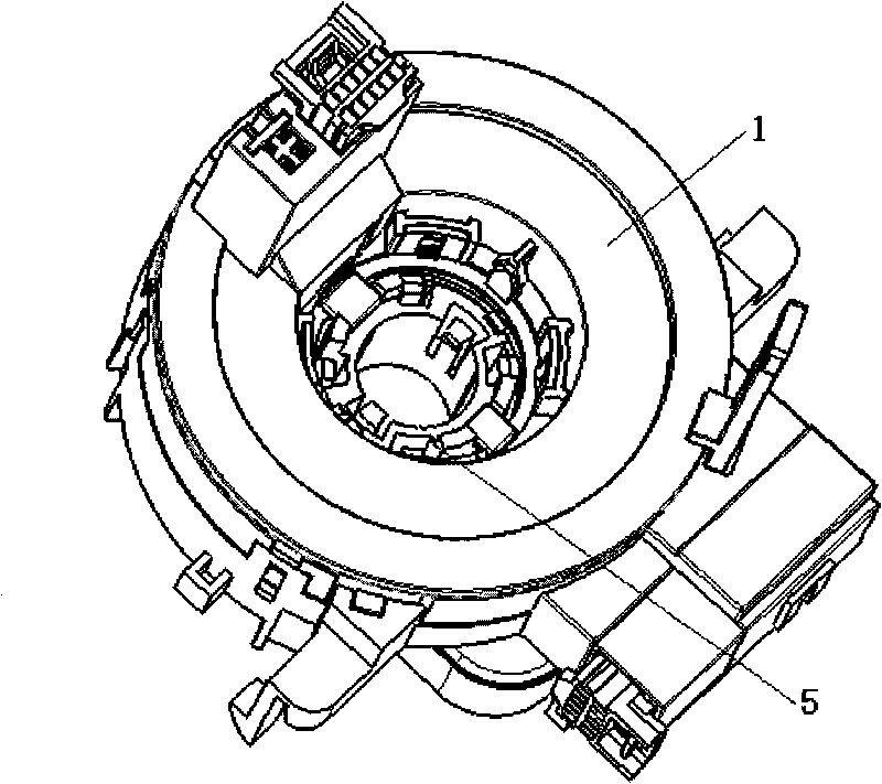 Steering wheel corner sensor device and automobile electronic stabilization system