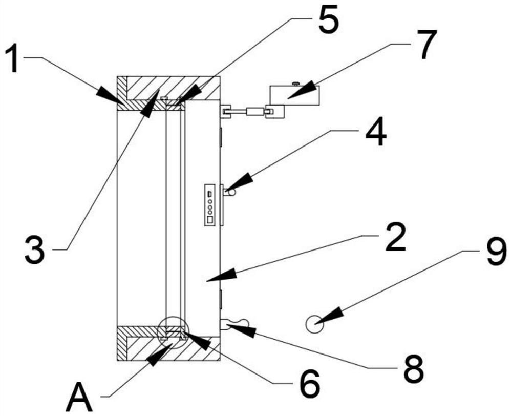 Safe, healthy, waterproof and explosion-proof foamed aluminum suite door