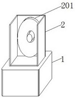 A dynamic circulation display rack for samples in industrial design