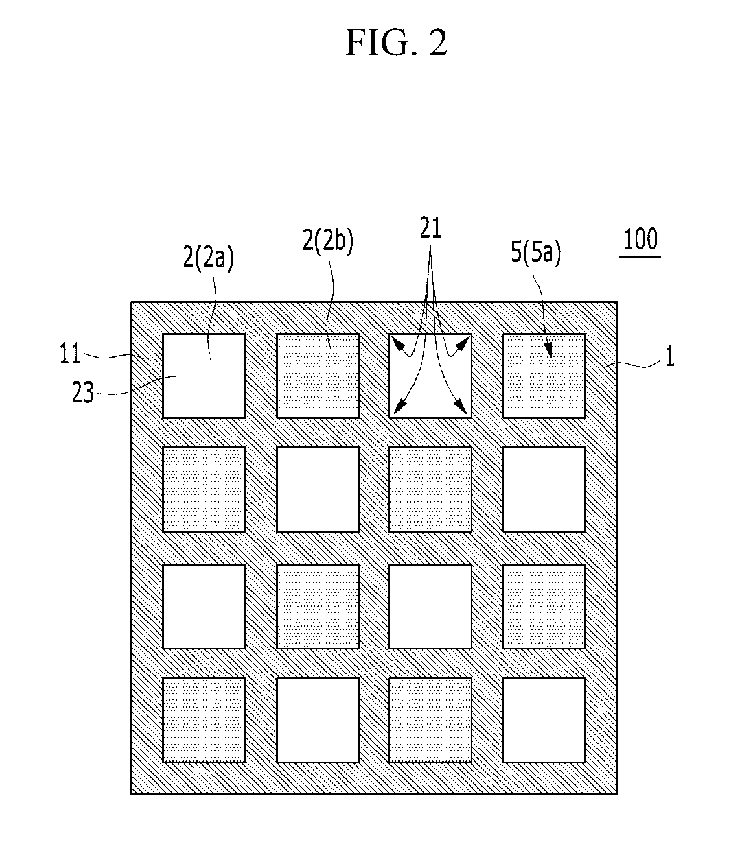 Sealed honeycomb structure