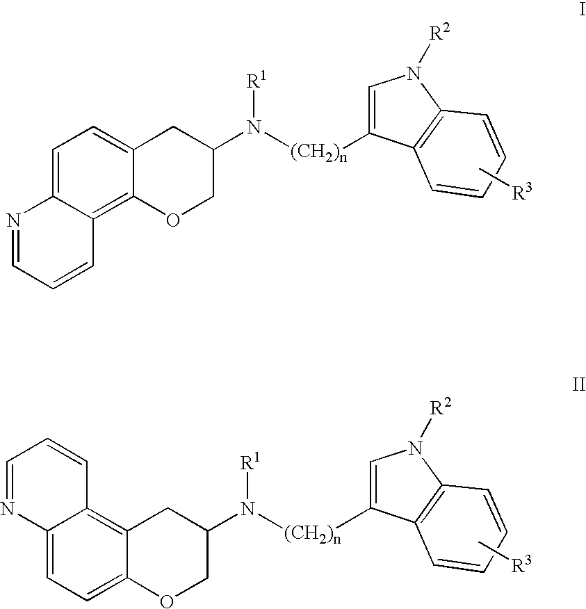 Quinoline 3-amino chroman derivatives