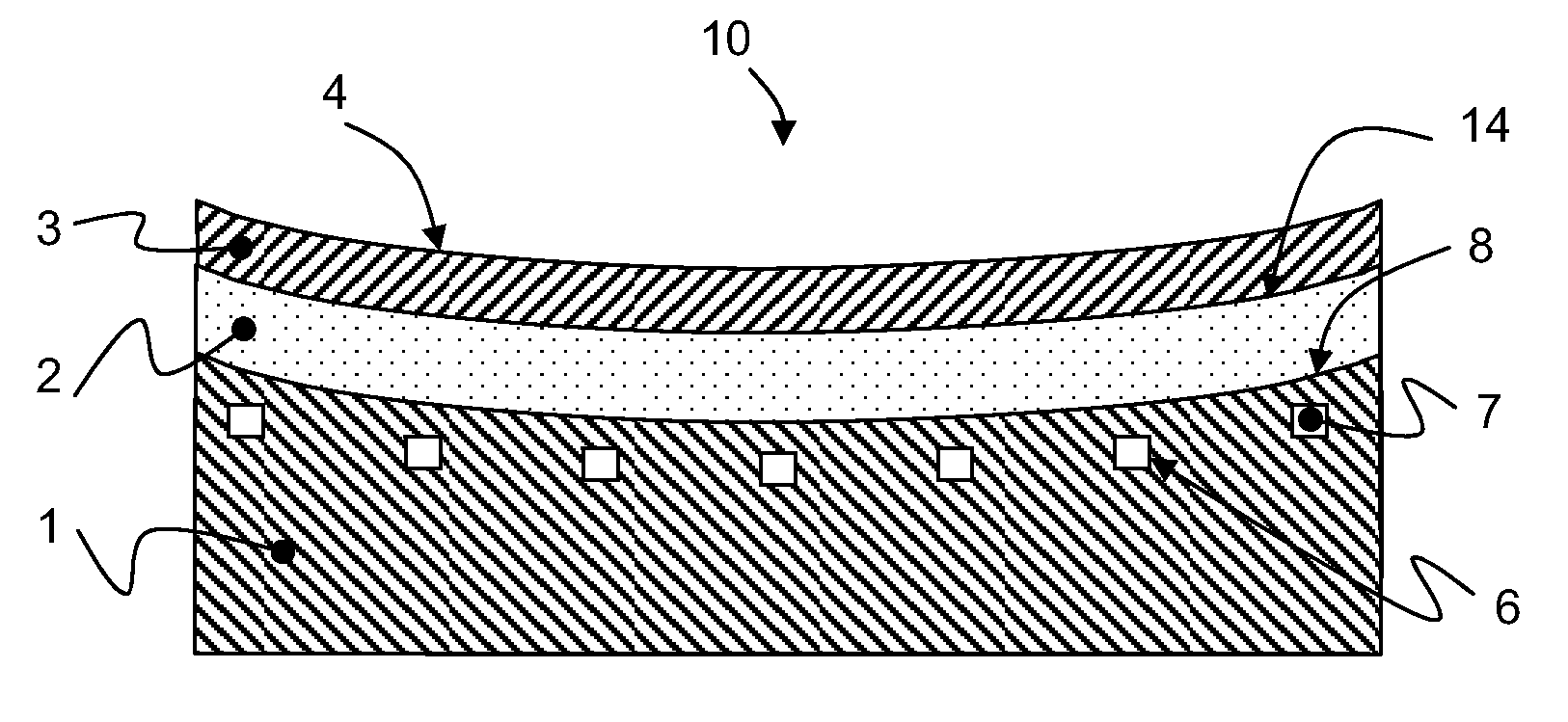 Reflective optical element for use in an EUV system