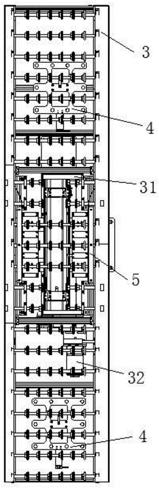 Display screen conveying line