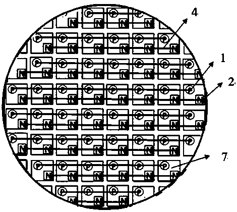 A kind of preparation method of parallel Gan-based LED chip