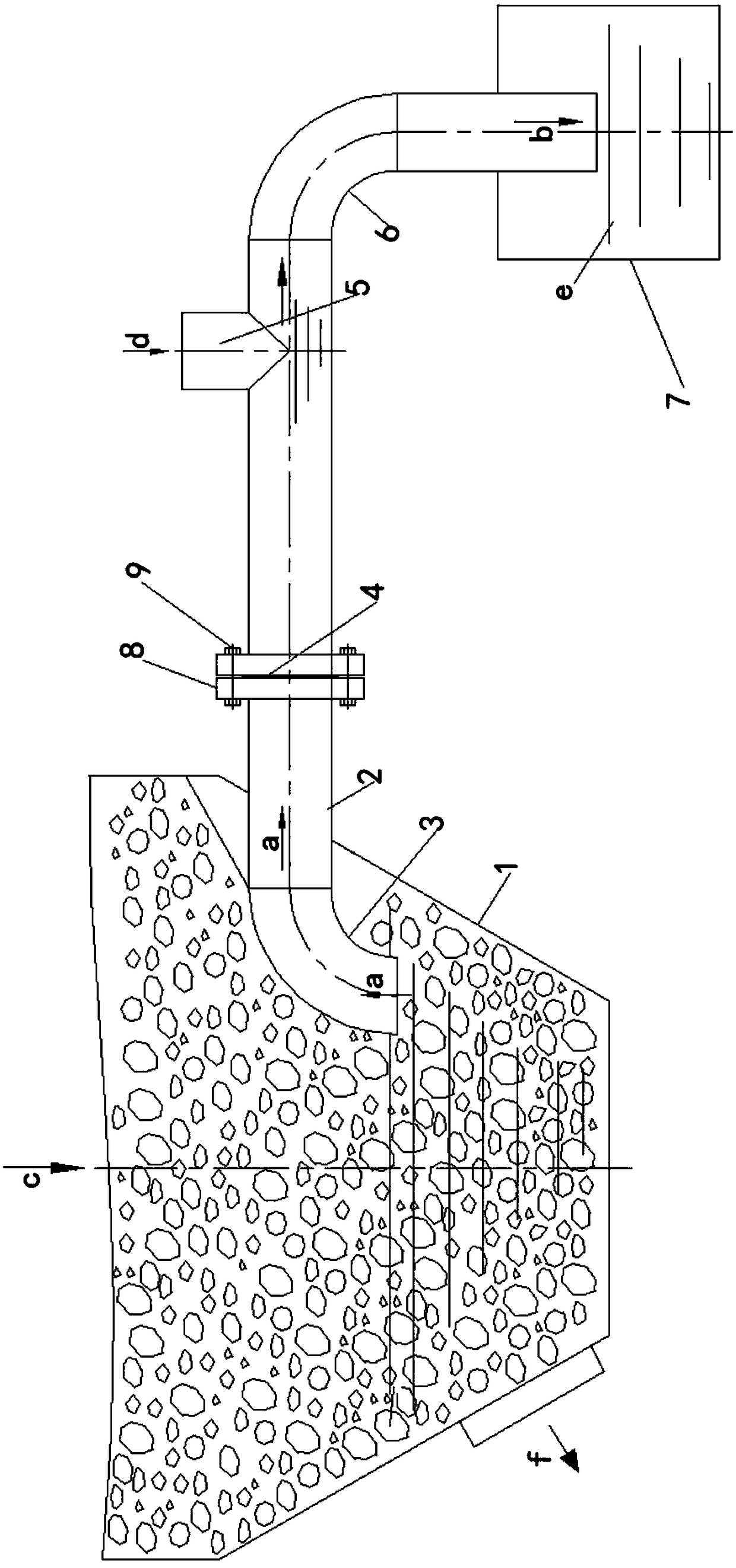 Hospital sewage and sludge automatic separation and filtering system