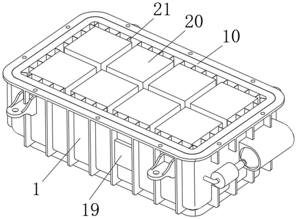 Vehicle battery box based on high-strength corrosion-resistant material and preparation method thereof