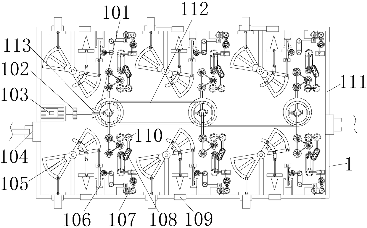 Hydraulic engineering rapid dredging device with stirring function