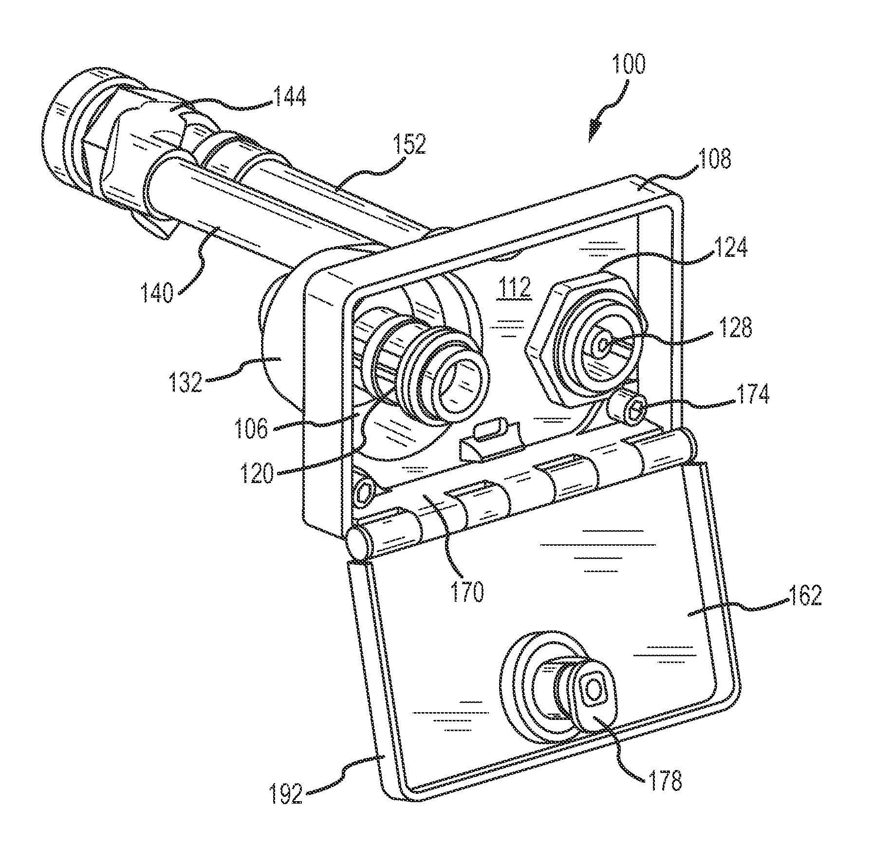 Hydrant enclosure with integral faucet