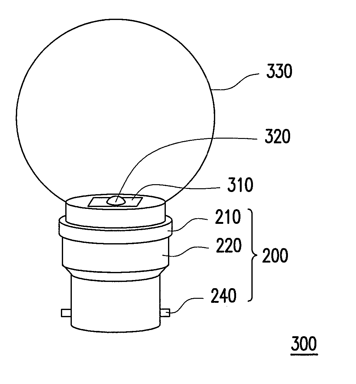 Light head and lamp using the same and assembling method of light head