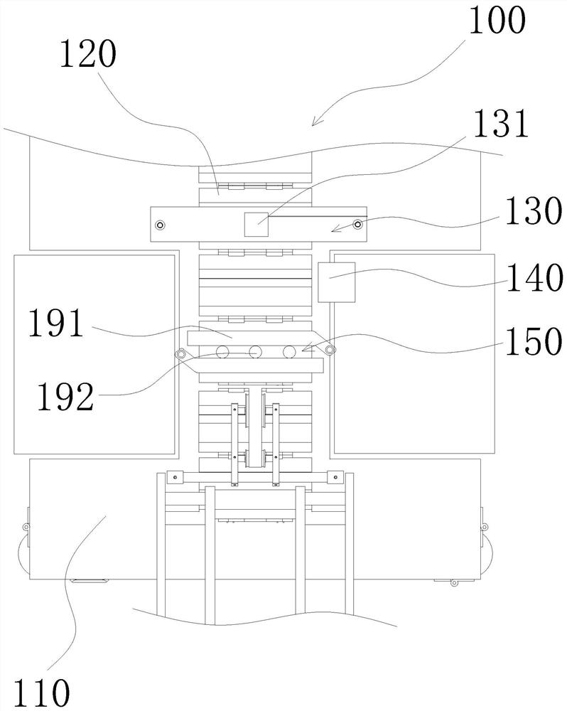 A mask detection device and automatic mask production line