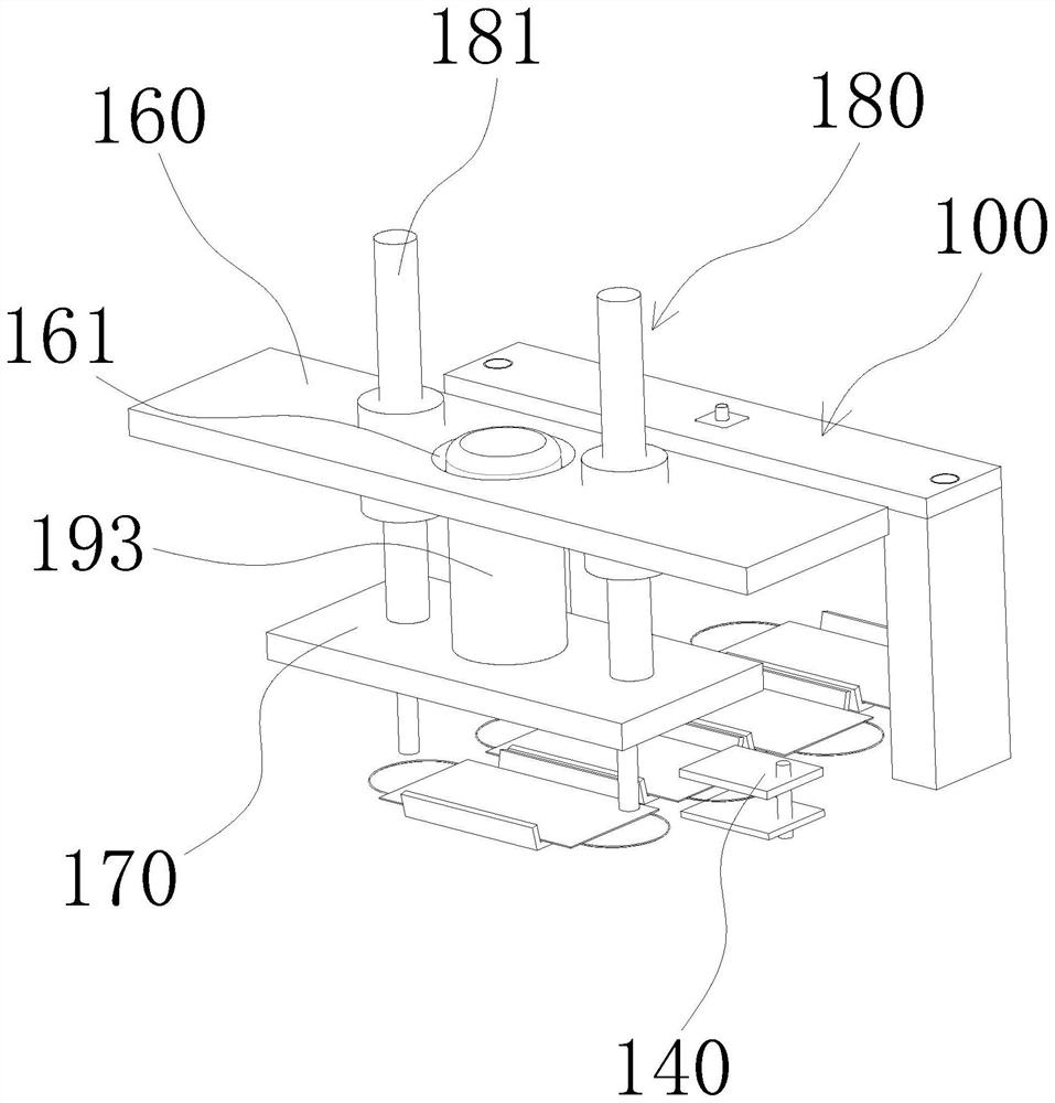 A mask detection device and automatic mask production line