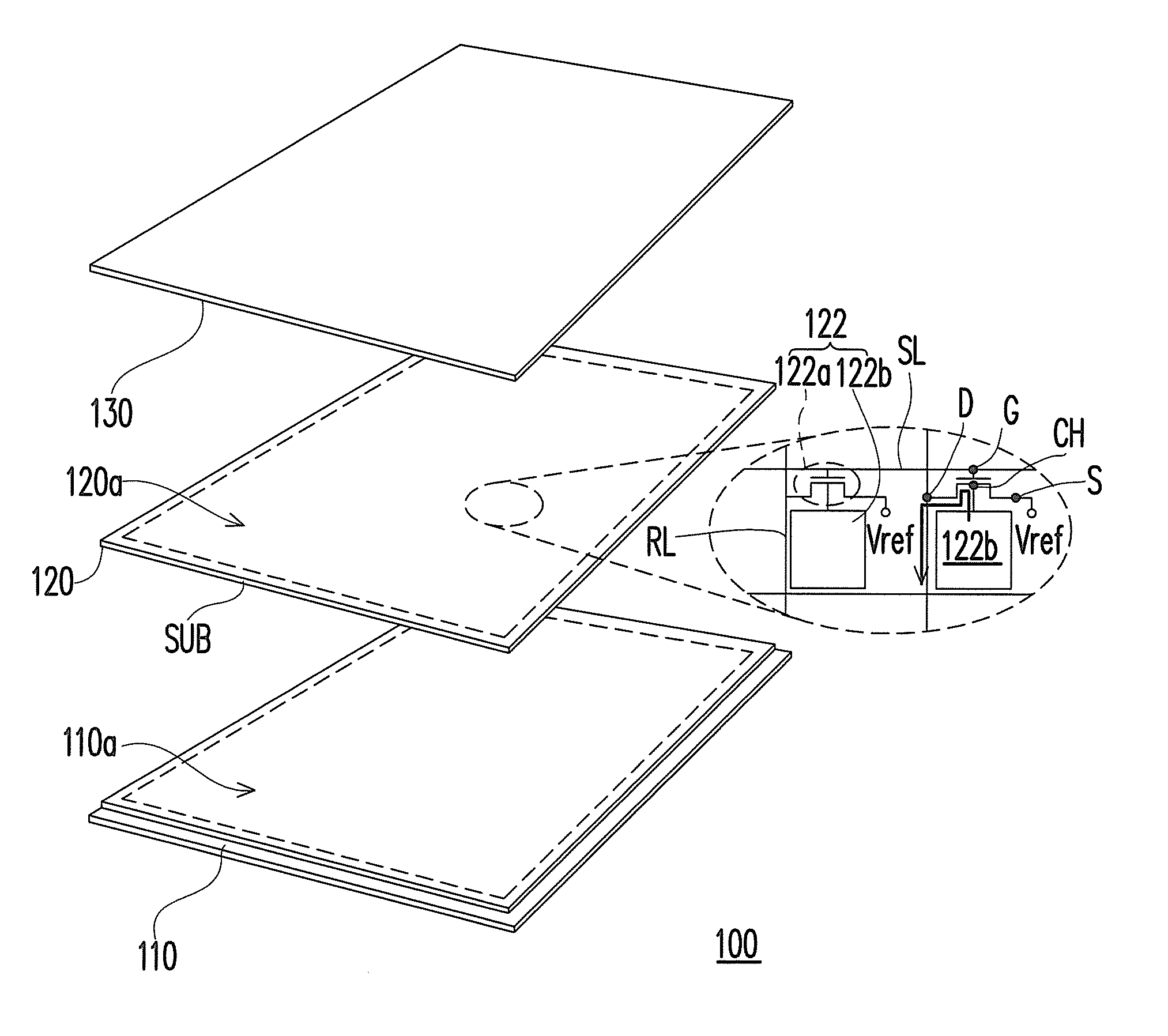 Touch-sensing display panel, touch panel, touch-sensing device and touch-sensing circuit