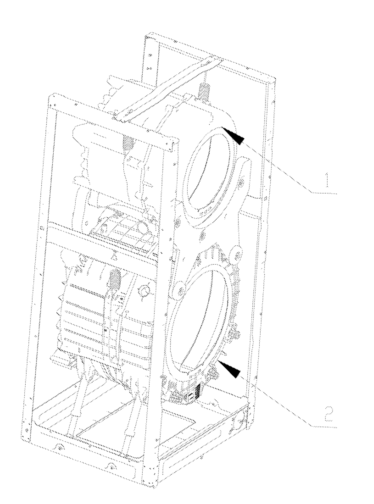 Control method of dual-drum washing machine