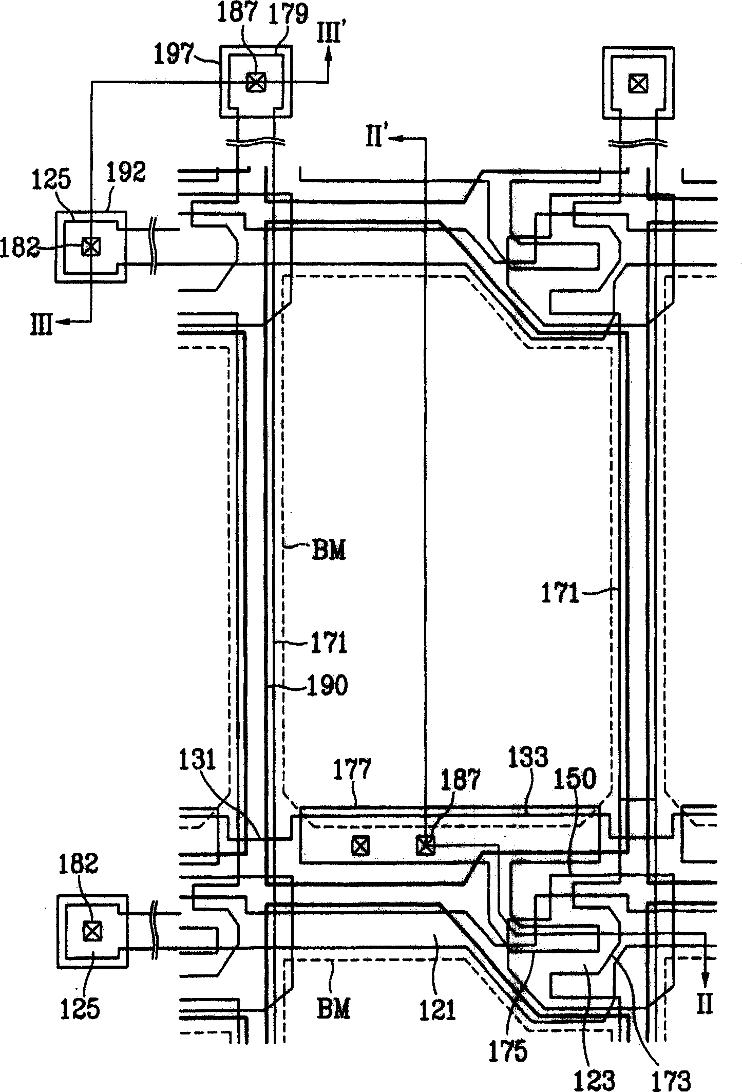 Thin film transistor array panel and liquid crystal display including the panel