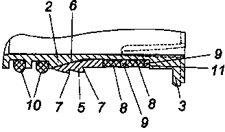 Connection device for a plastic tube