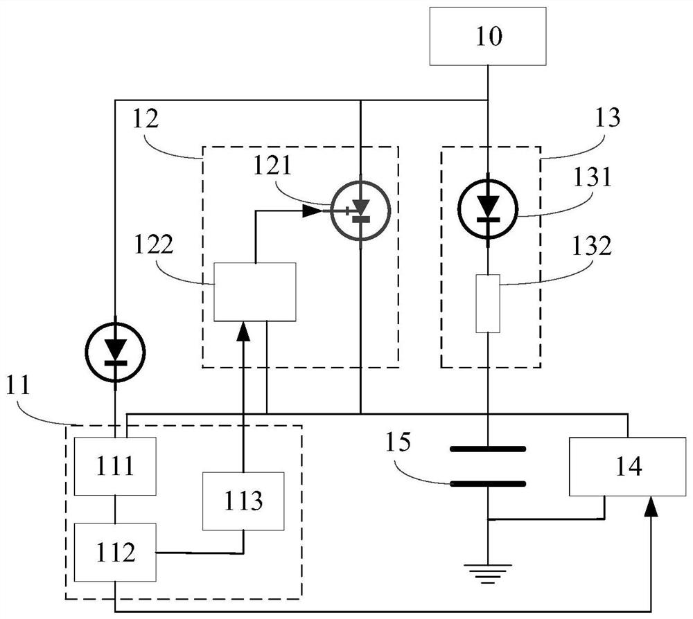 Gateway power supply circuit, gateway integration device and gateway power supply method for elevator