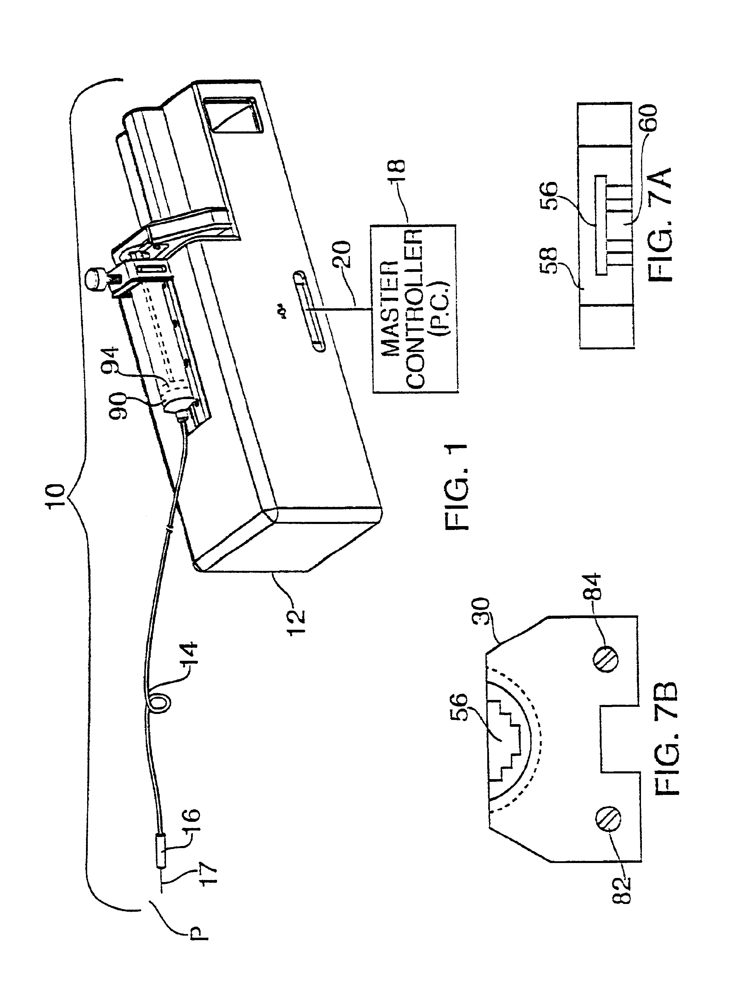 Pressure/force computer controlled drug delivery system with automated charging