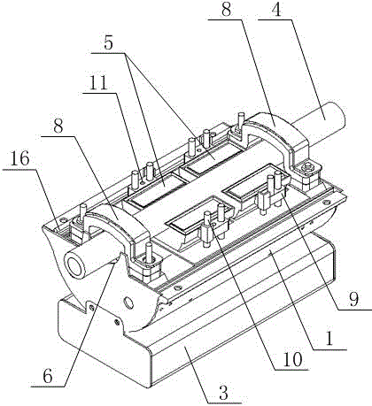 Energy obtaining terminal for alternating current overhead ground wire