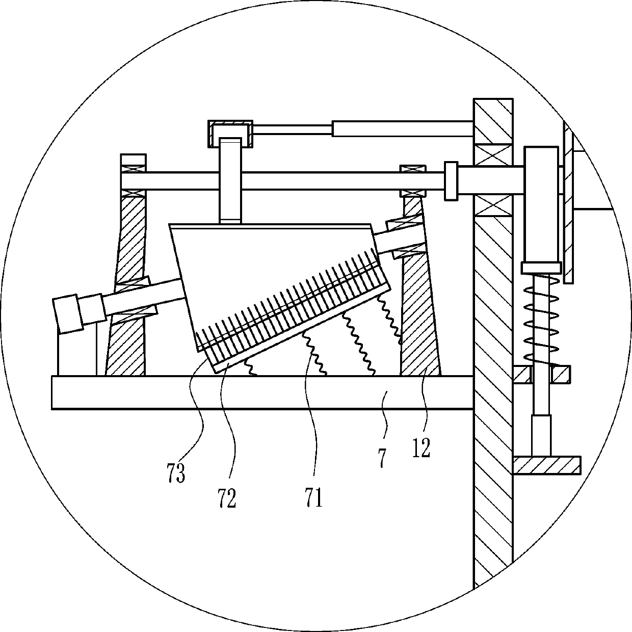 A kind of building wire winding device