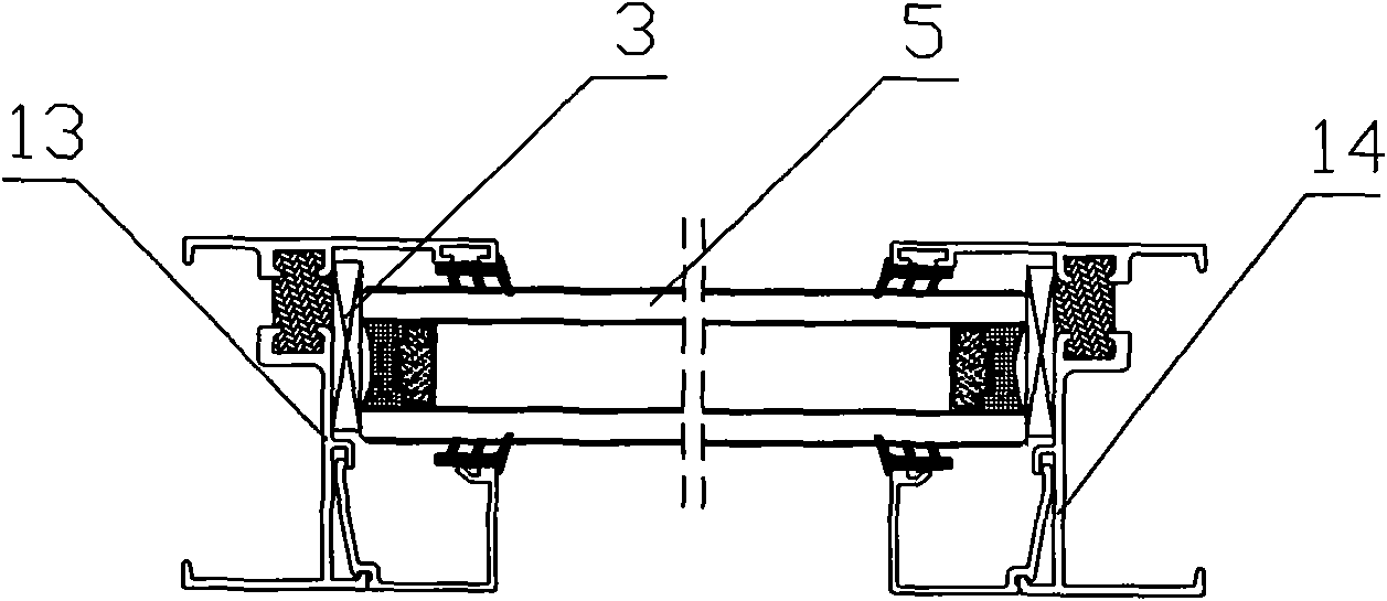 Energy-saving sliding door and window