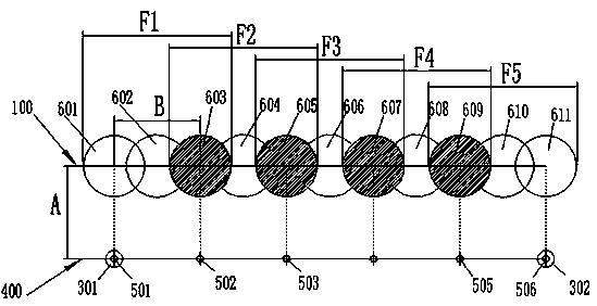 A pile centering device and a pile centering process using the pile centering device