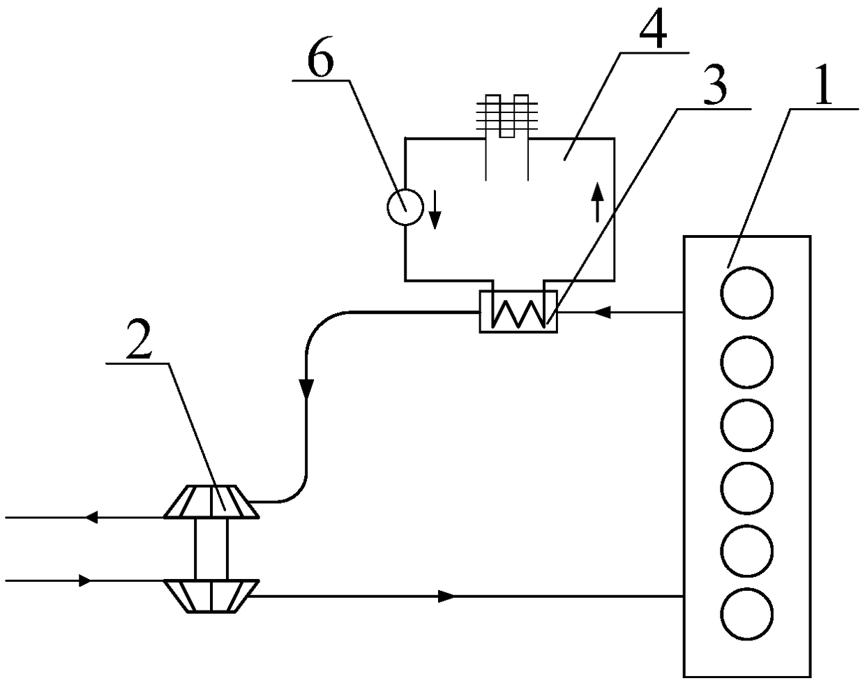 Engine exhaust energy recovery system and method