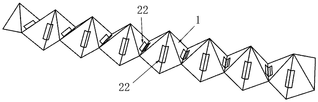 Paper folding structure capable of conducting self-folding based on light drive