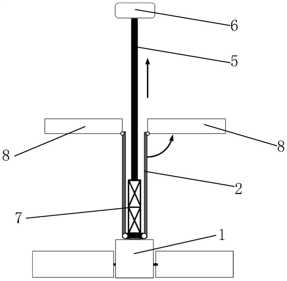 On-orbit ultra-large type deployable space structure system