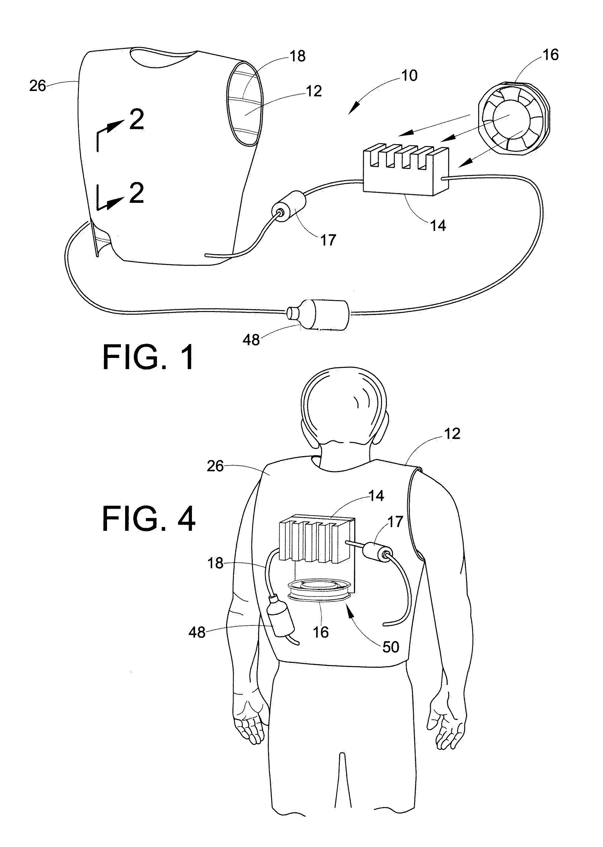 Body Armor Suite Cooling System