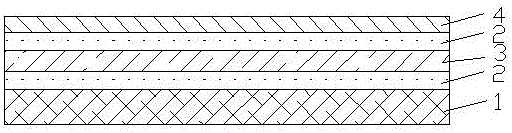 Elegant non-deformation artificial leather with tensile strength