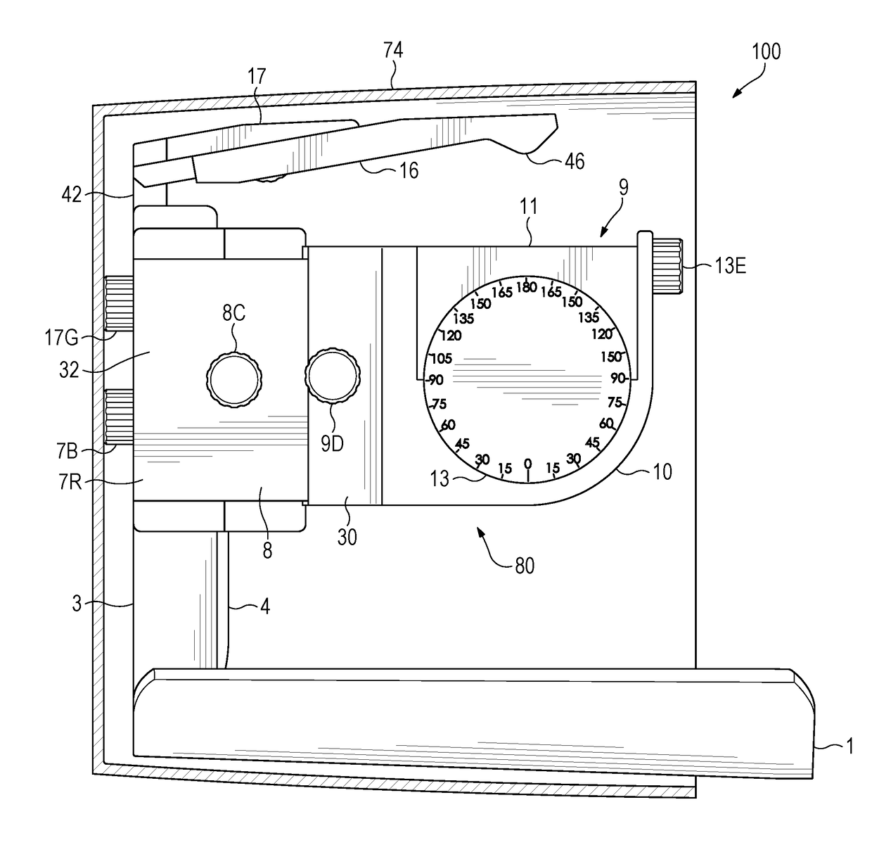 Stereotactic frame