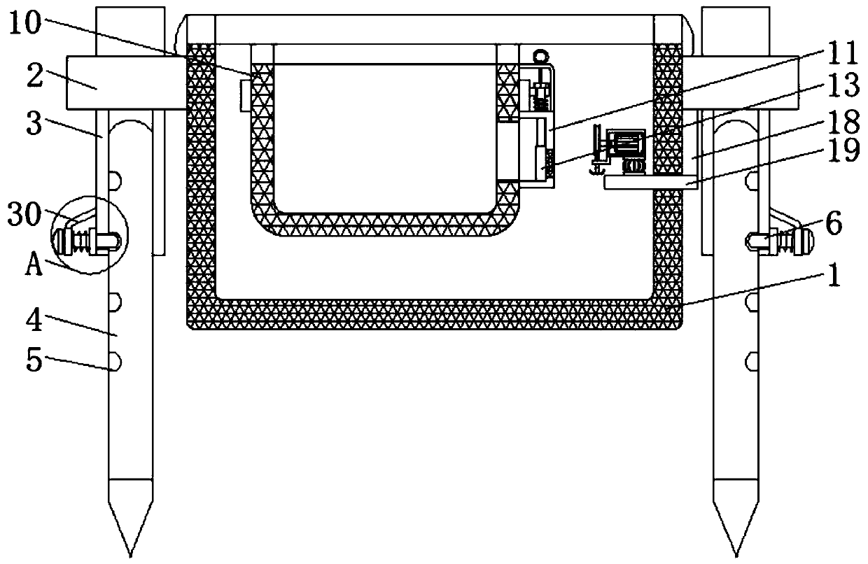 A kind of space-limited breeding net cage for preventing carp from preying on juvenile fish