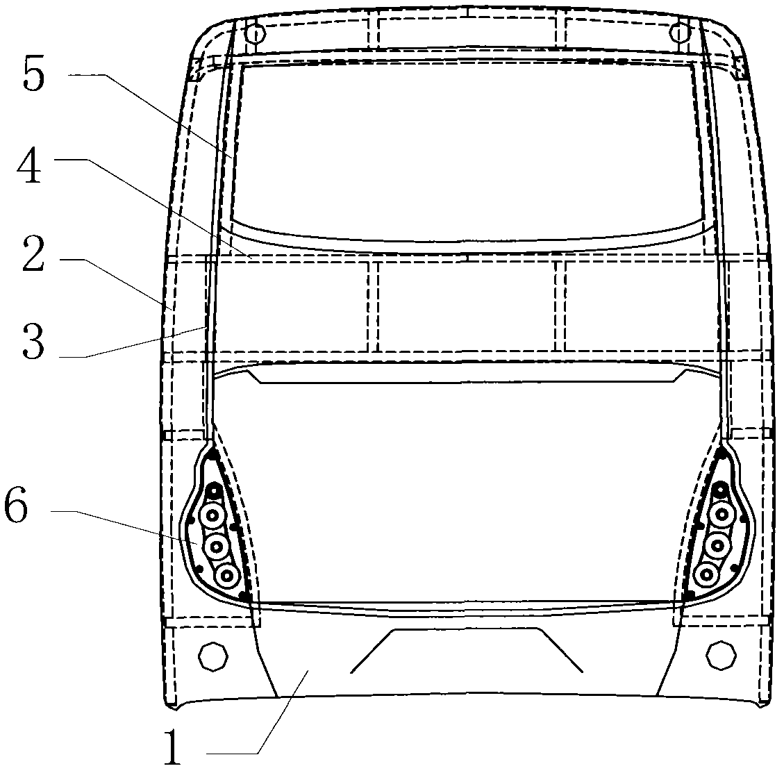 Streamline passenger vehicle tail plate