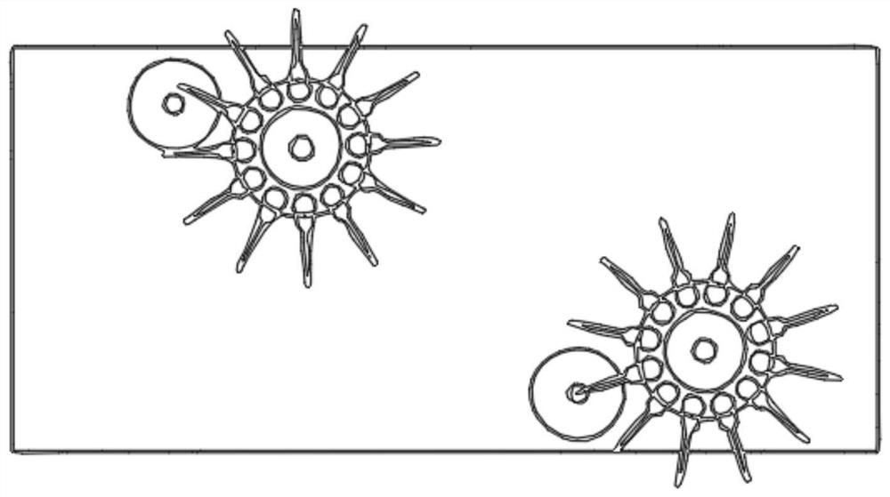 Single-air-duct cotton picking head with high picking net rate